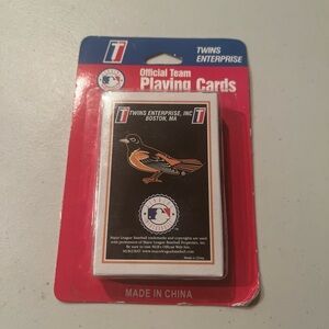 Official Team Playing Cards - Red